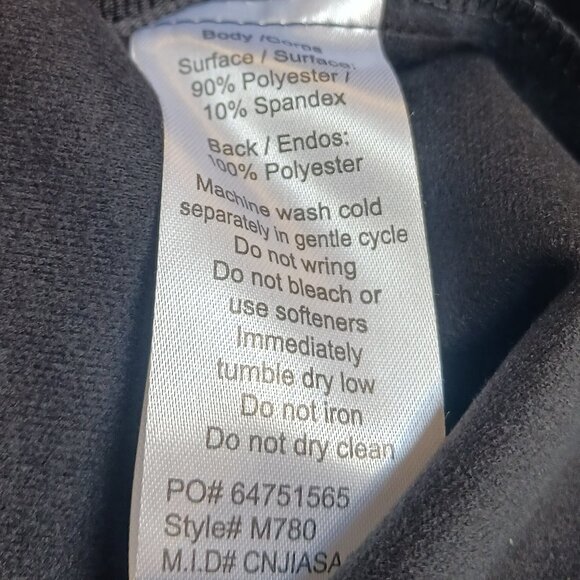 Harriton Men's Black Echo Soft Shell Jacket  Size M - Picture 9 of 10